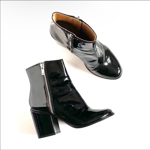 🖤Calvin Klein Patent Leather Bootie’s - Picture 12 of 14